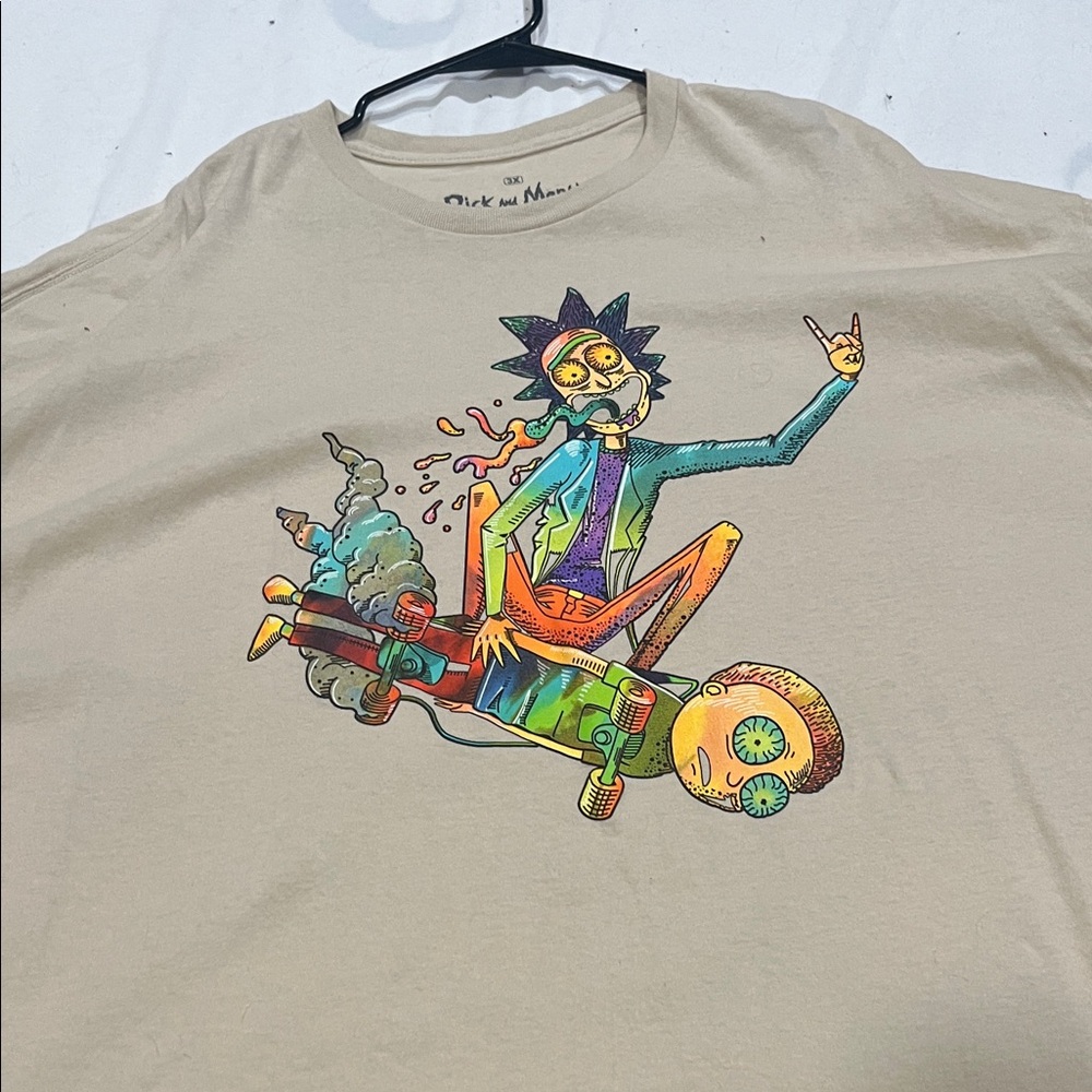 Beige Graphic Tee